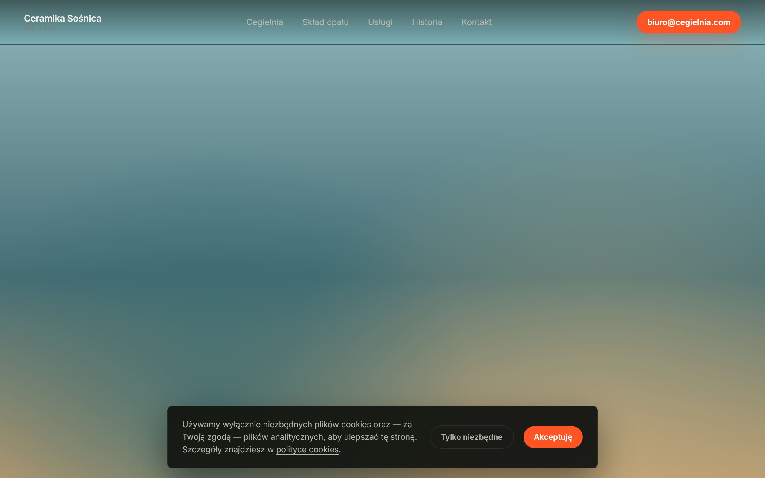 Vista previa de la web de Cegielnia